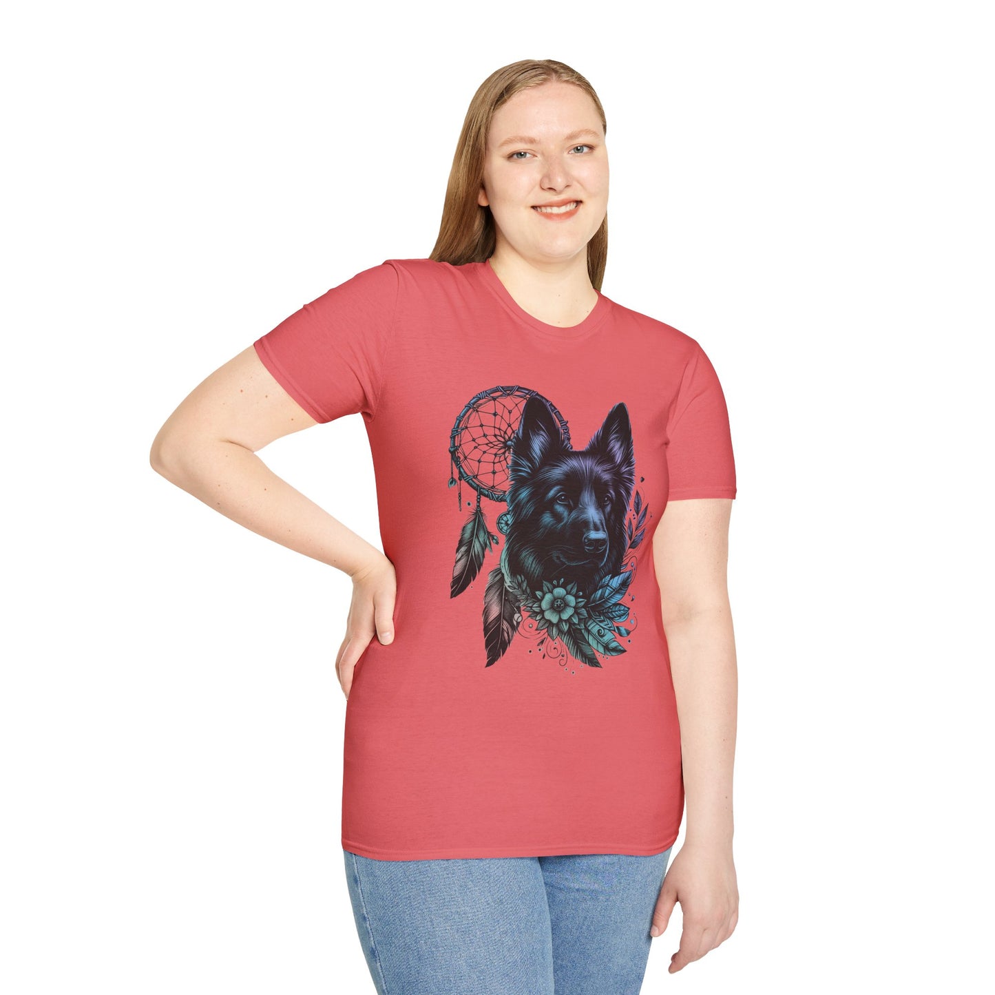 German Shepherd Dreamcatcher T-shirt