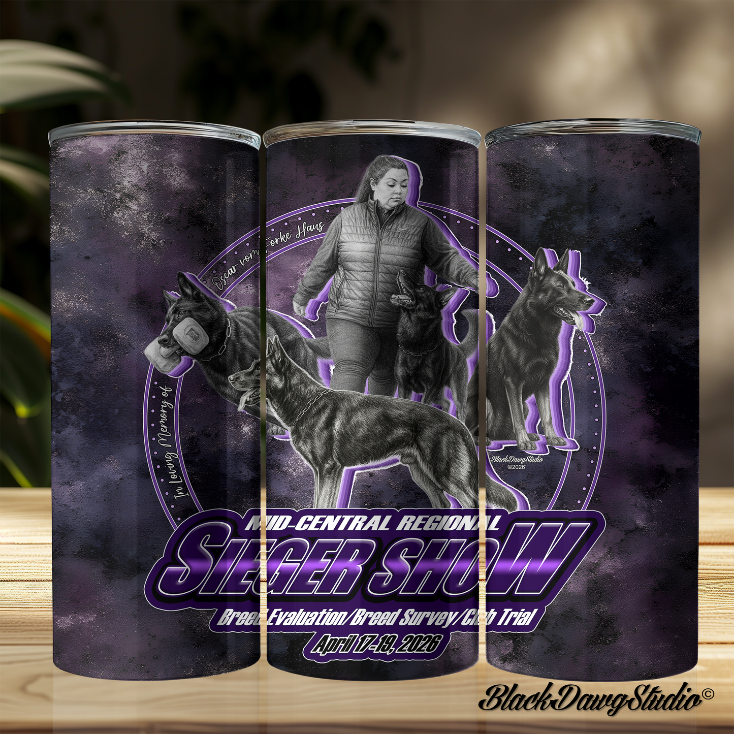 2026 MidCentral Regional Sieger Show - 20oz Tumbler