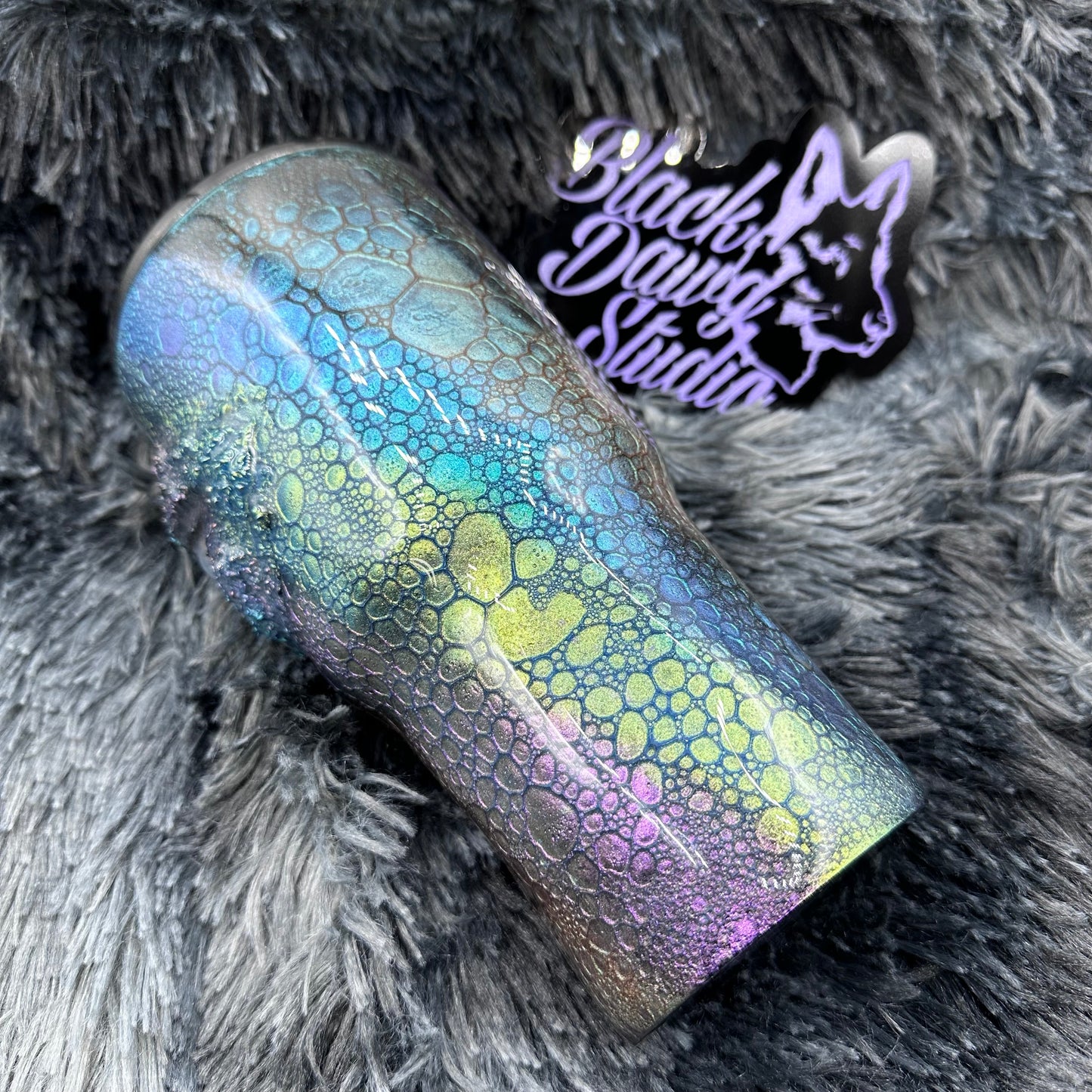 RTS 30oz Twist Tumbler 3D Dragon Rainbow Color Shift | Dinosaur | Gator | Glow in the Dark Eyes