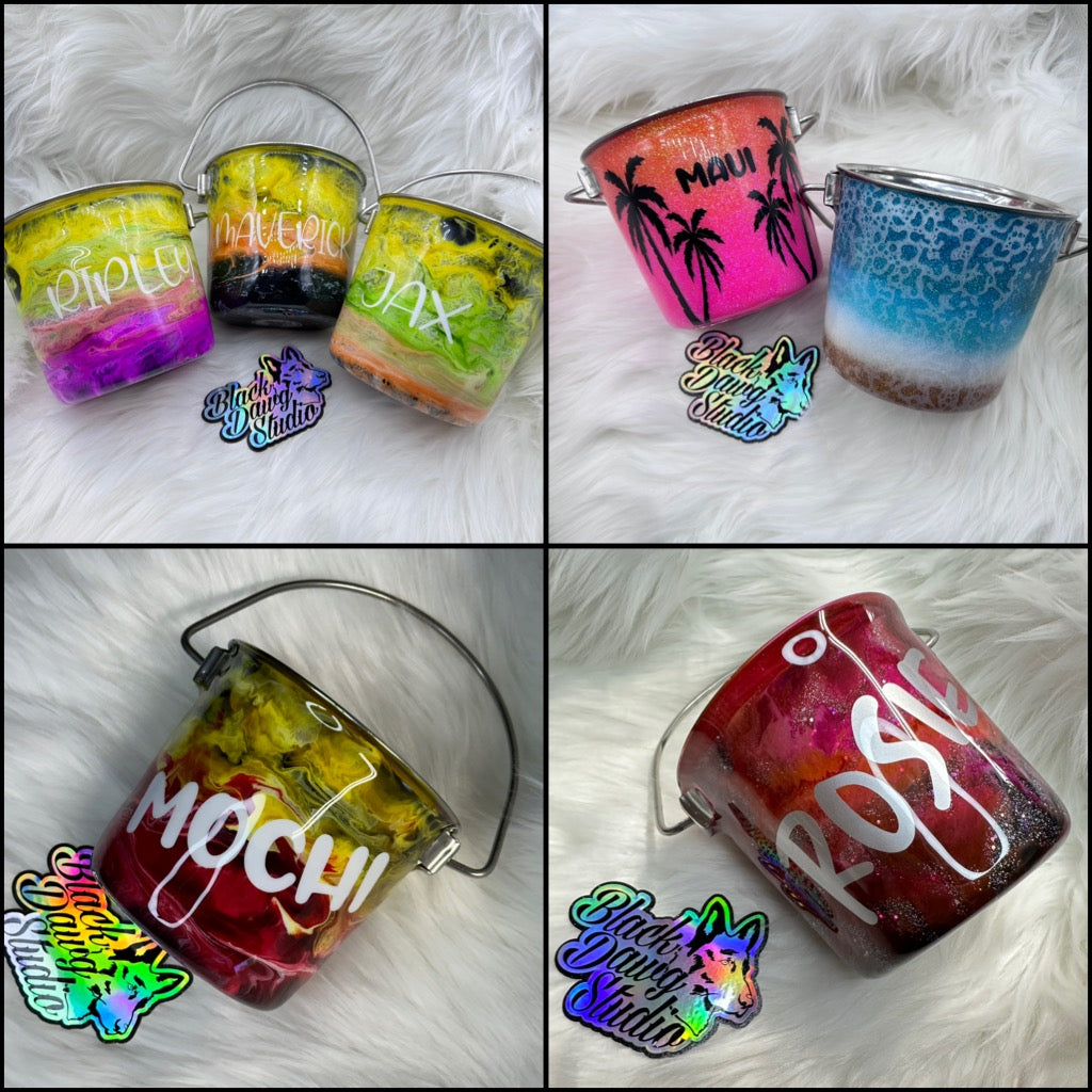 Custom Order | Dog Bowls | Water Buckets