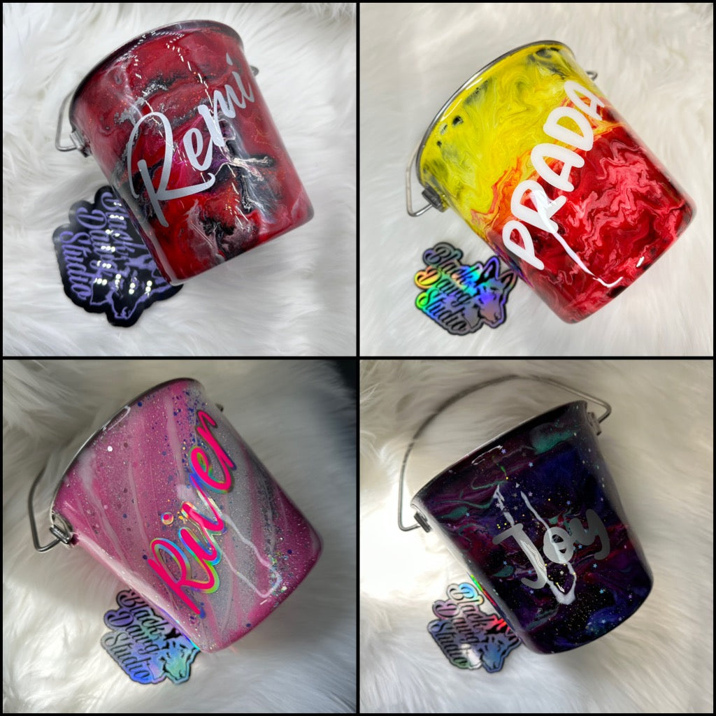 Custom Order | Dog Bowls | Water Buckets
