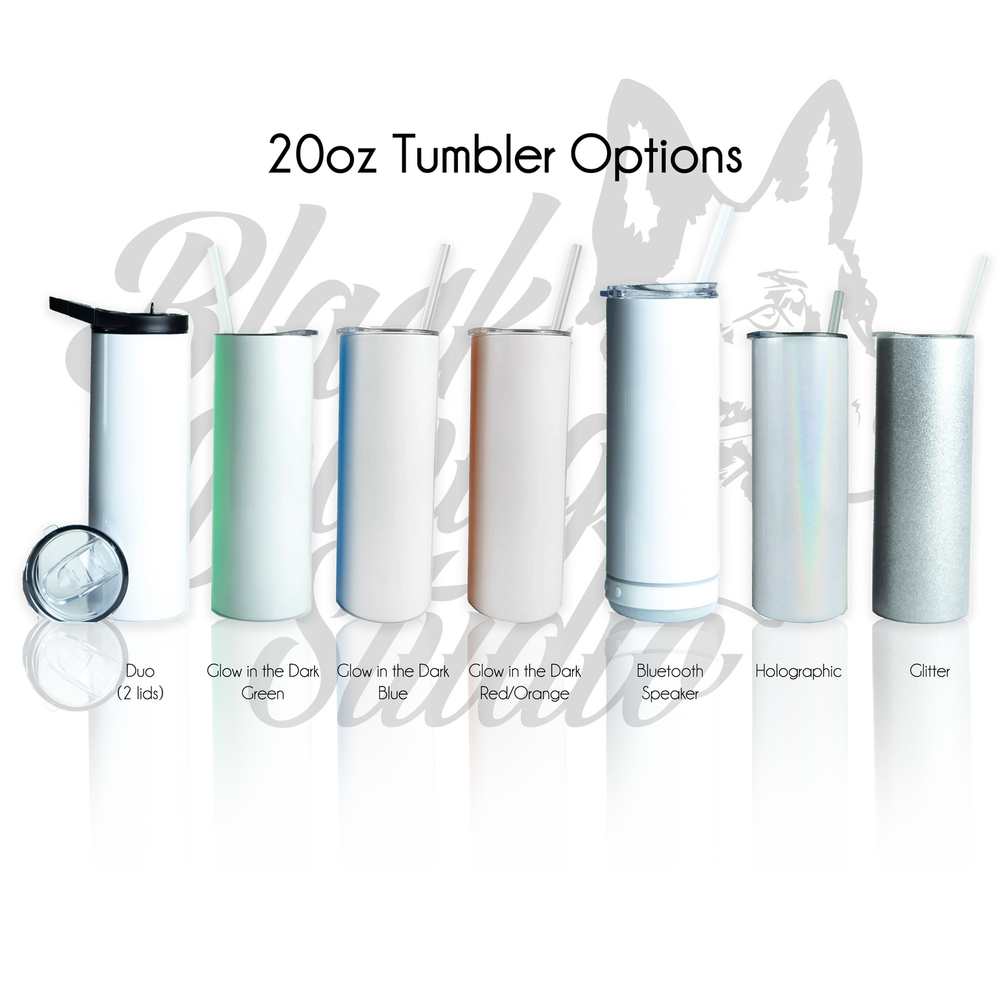 Valentine's Day Black German Shepherd Design | Made to Order | Printed Tumbler