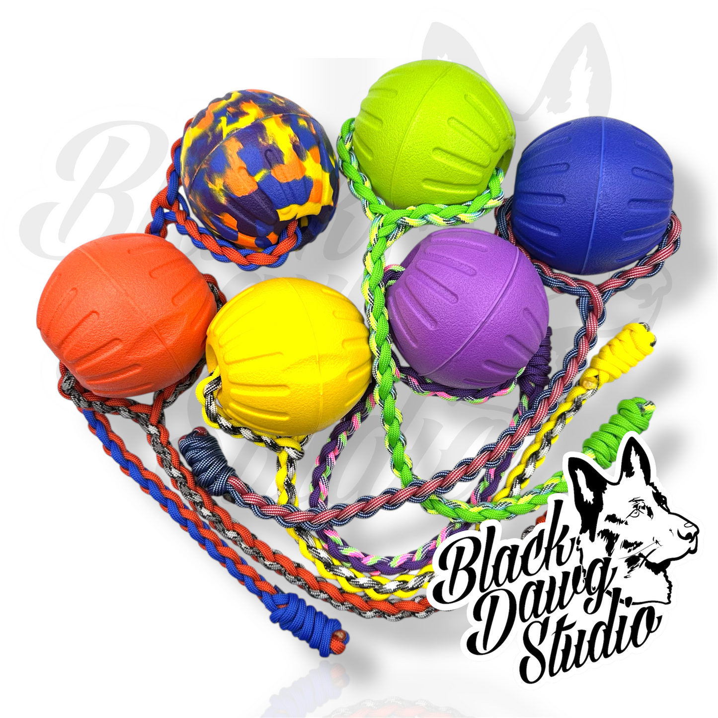ParaFoam Floating Ball with Paracord Braided Handle