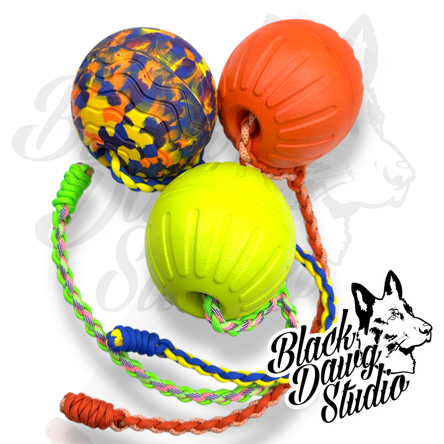 ParaFoam Floating Ball with Paracord Braided Handle