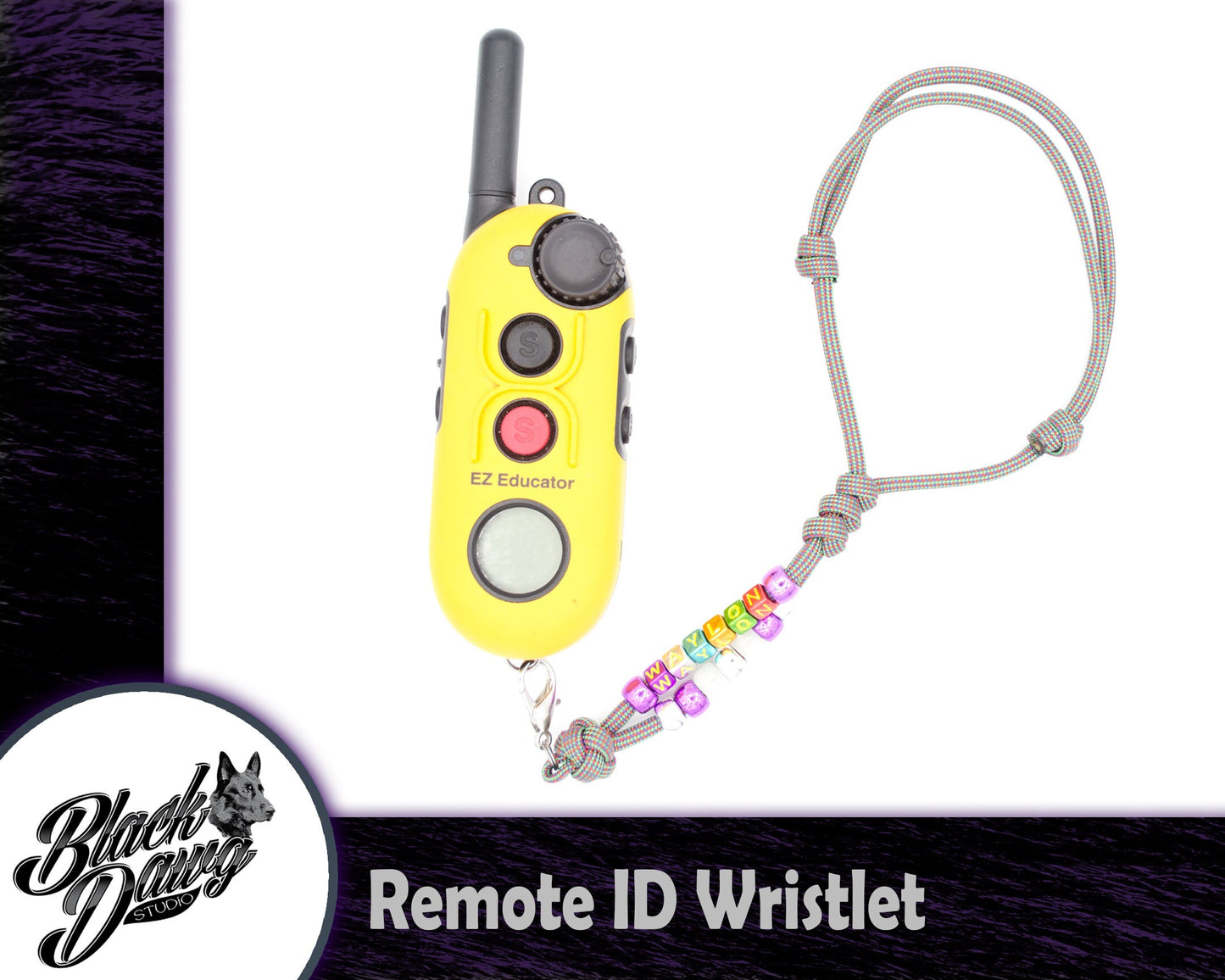 Beaded Paracord Remote I.D. Wristlet ***CUSTOM ORDER***
