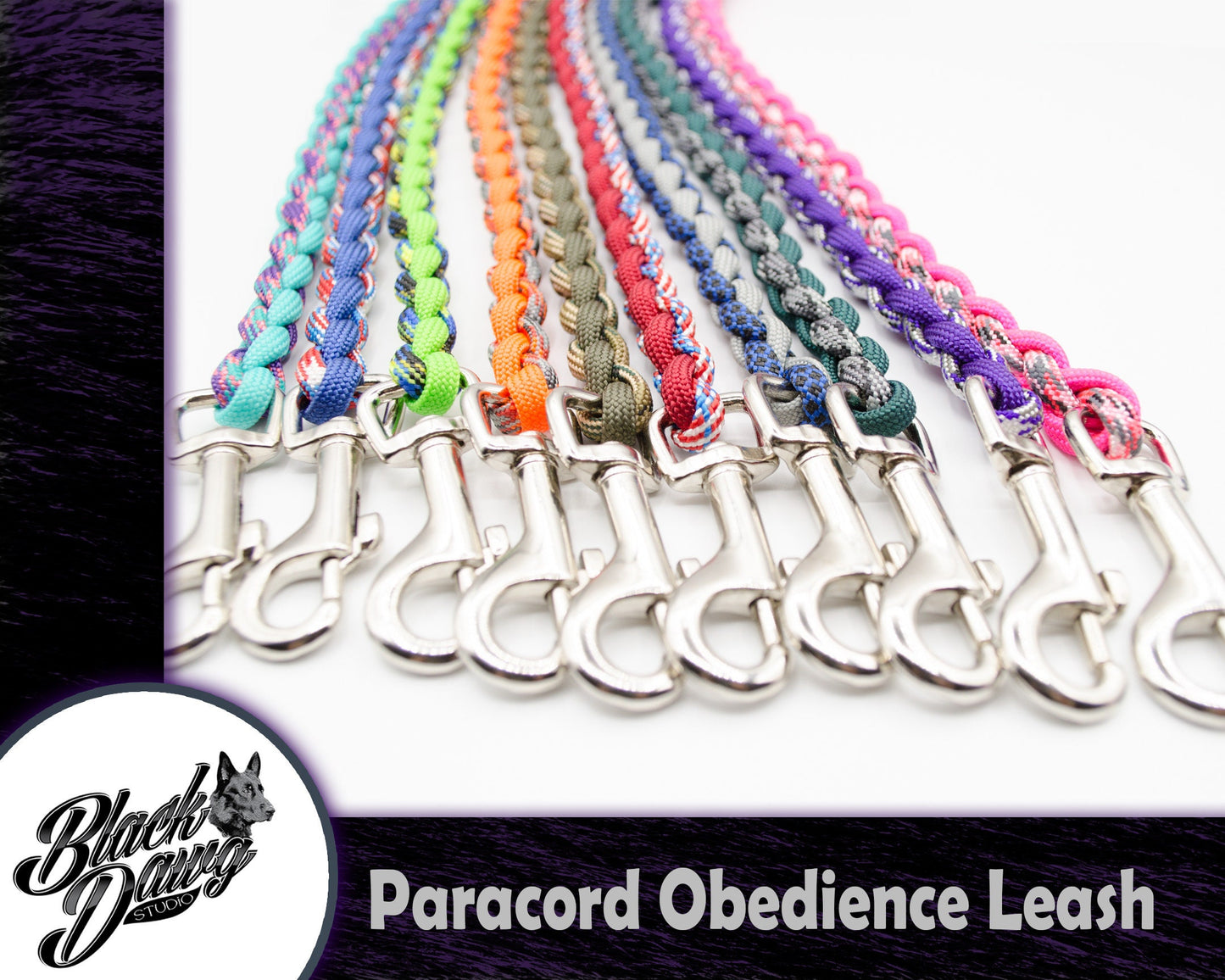 Paracord Obedience Dog Leash