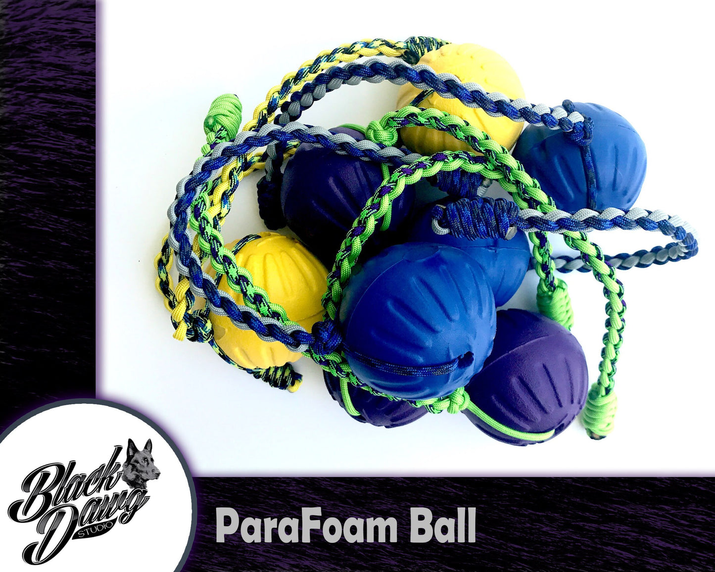 ParaFoam Floating Ball with Paracord Braided Handle