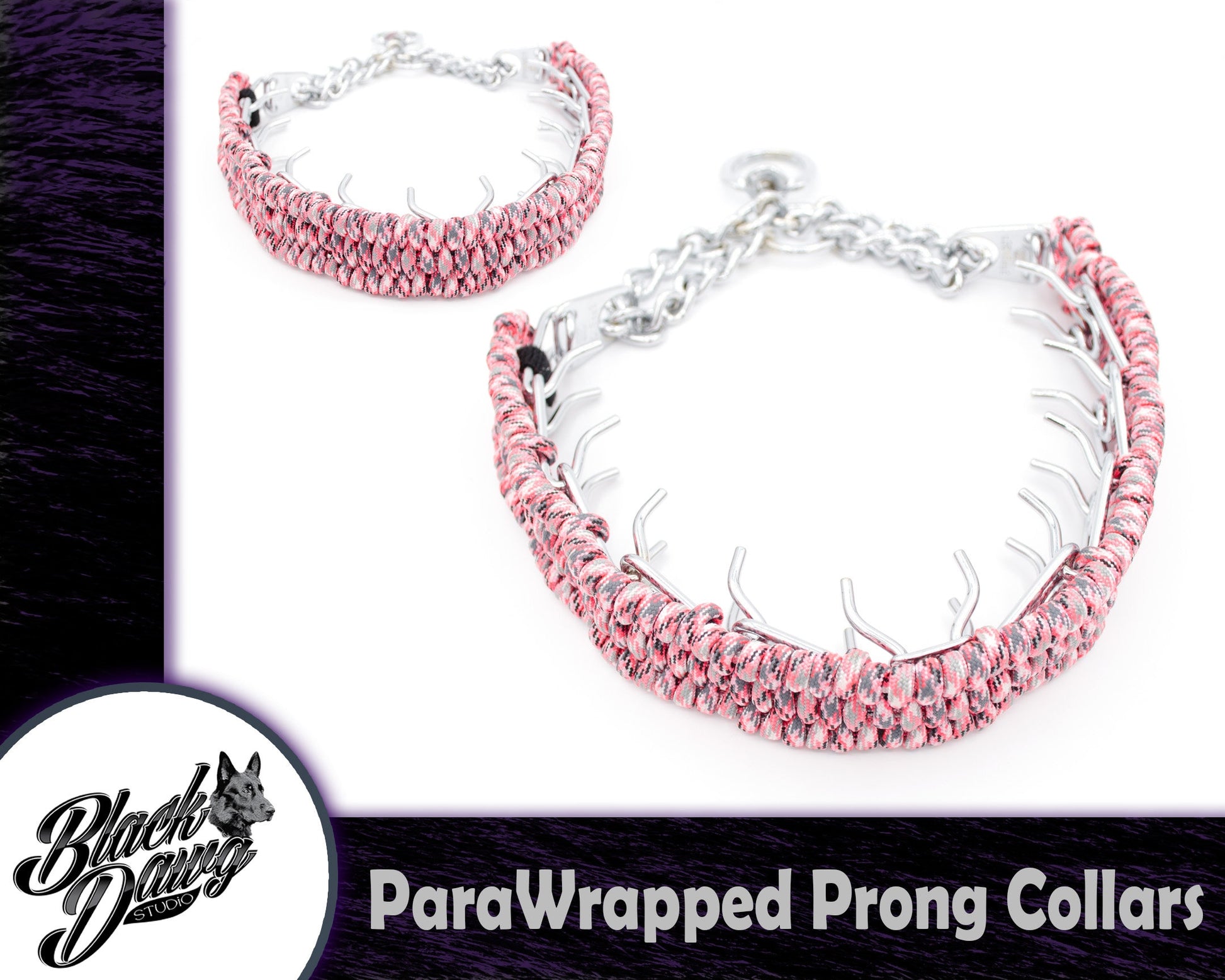 ParaWrapped Prong/Pinch Collar ***CUSTOM ORDER***