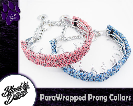 ParaWrapped Prong/Pinch Collar ***CUSTOM ORDER***