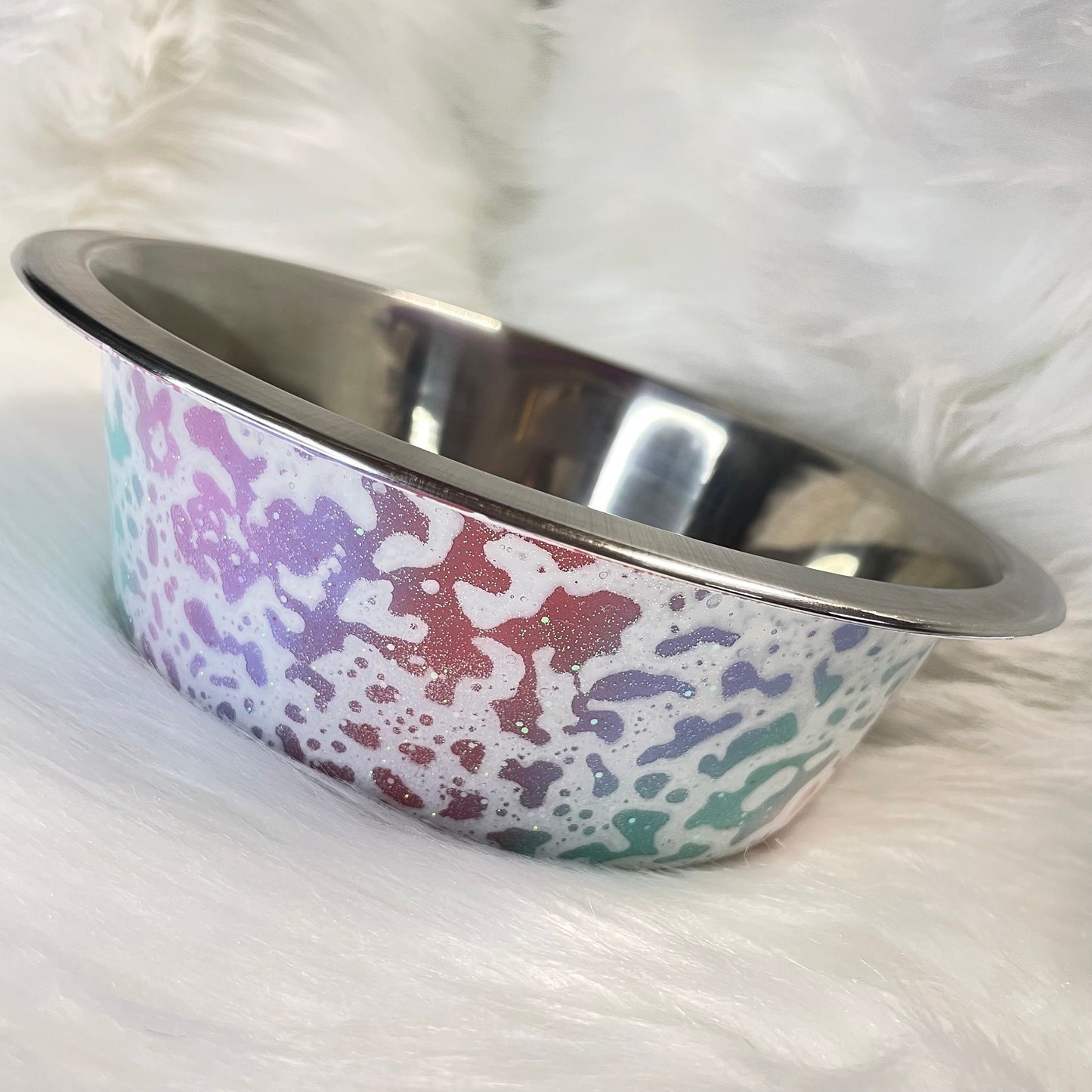 Dog Tumblers - Water Bucket Pail Food Bowl- Epoxy Tumbler for Dogs - Multi Color with Powerwash and Secret Sauce