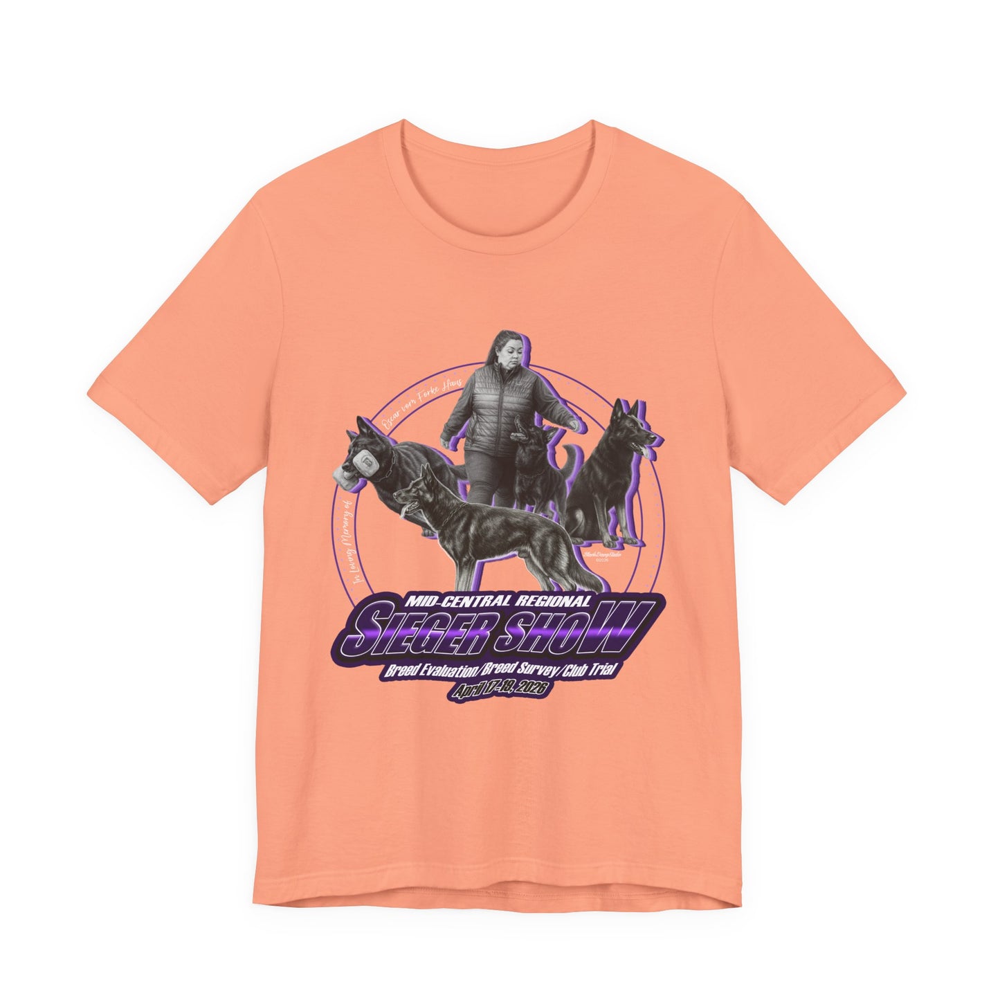 2026 MidCentral Regional Sieger Show T-shirt