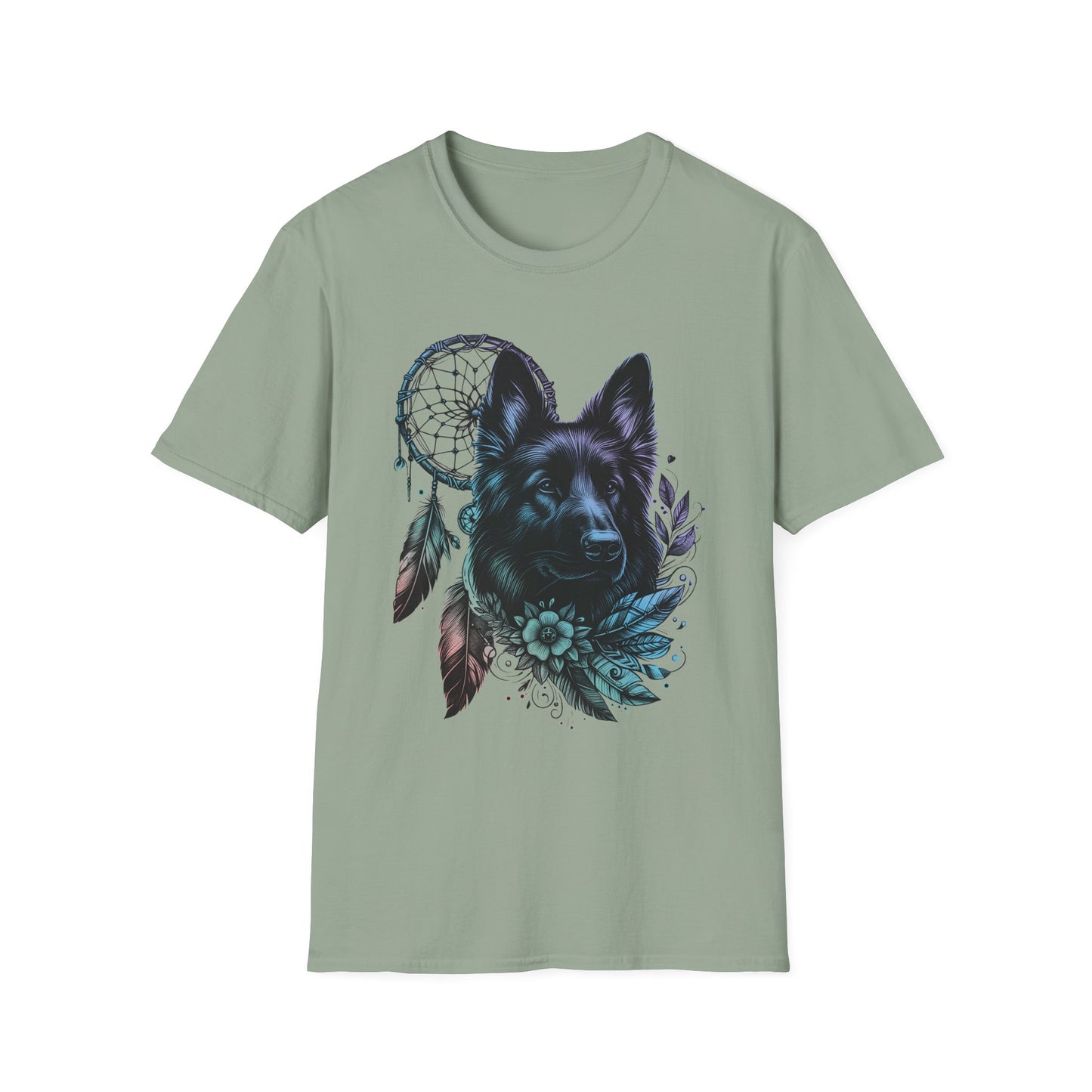 German Shepherd Dreamcatcher T-shirt