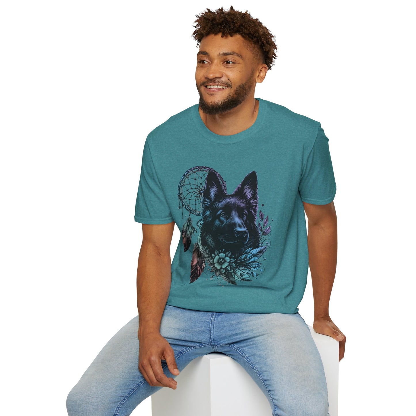 German Shepherd Dreamcatcher T-shirt
