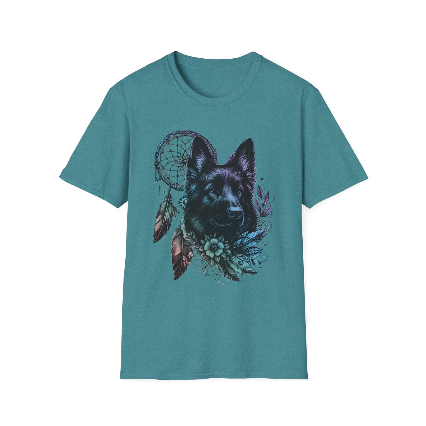 German Shepherd Dreamcatcher T-shirt