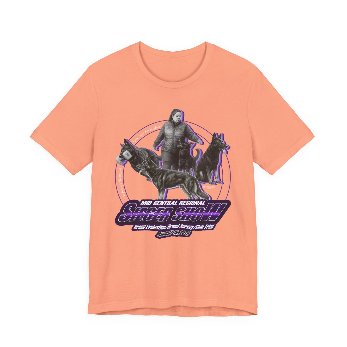 2026 MidCentral Regional Sieger Show T-shirt