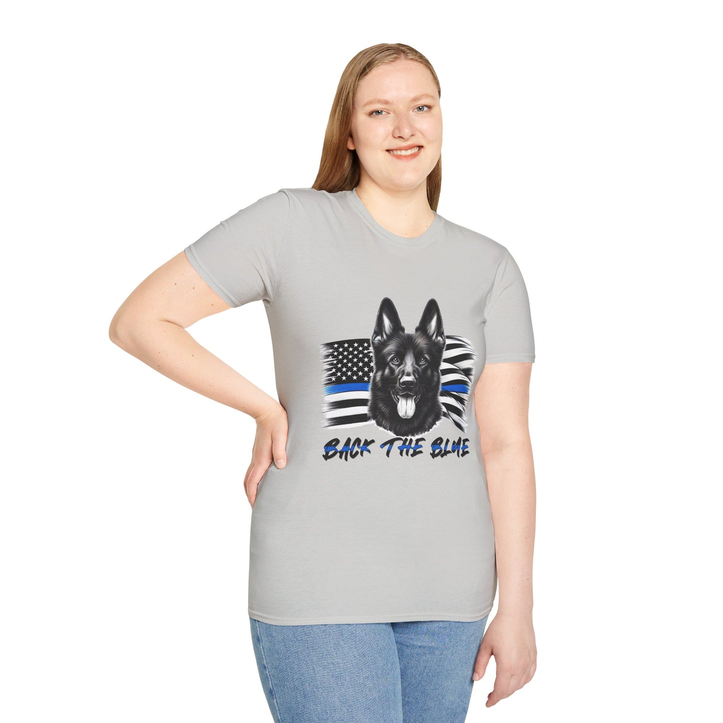 Back the Blue K9 T-shirt