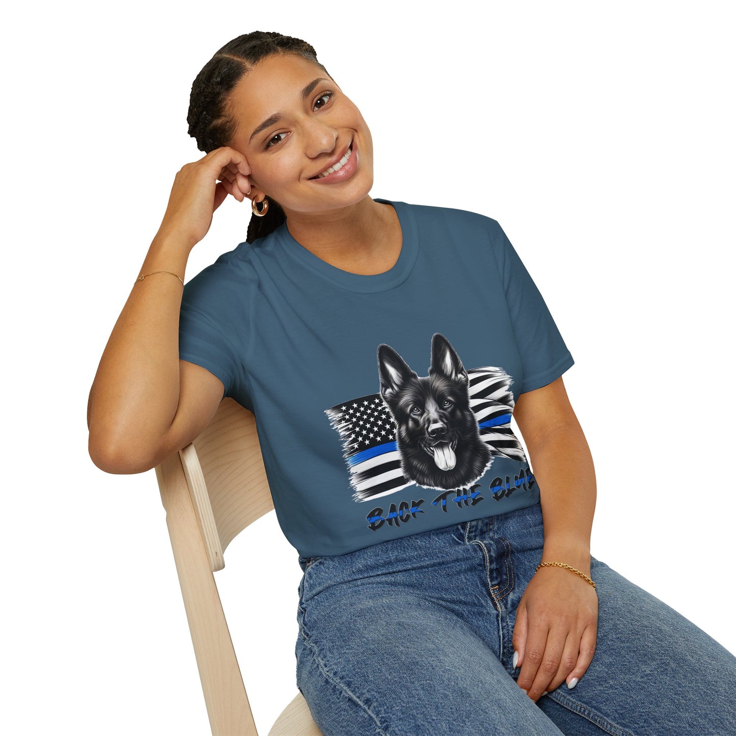 Back the Blue K9 T-shirt