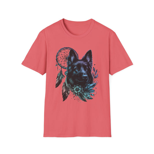 German Shepherd Dreamcatcher T-shirt