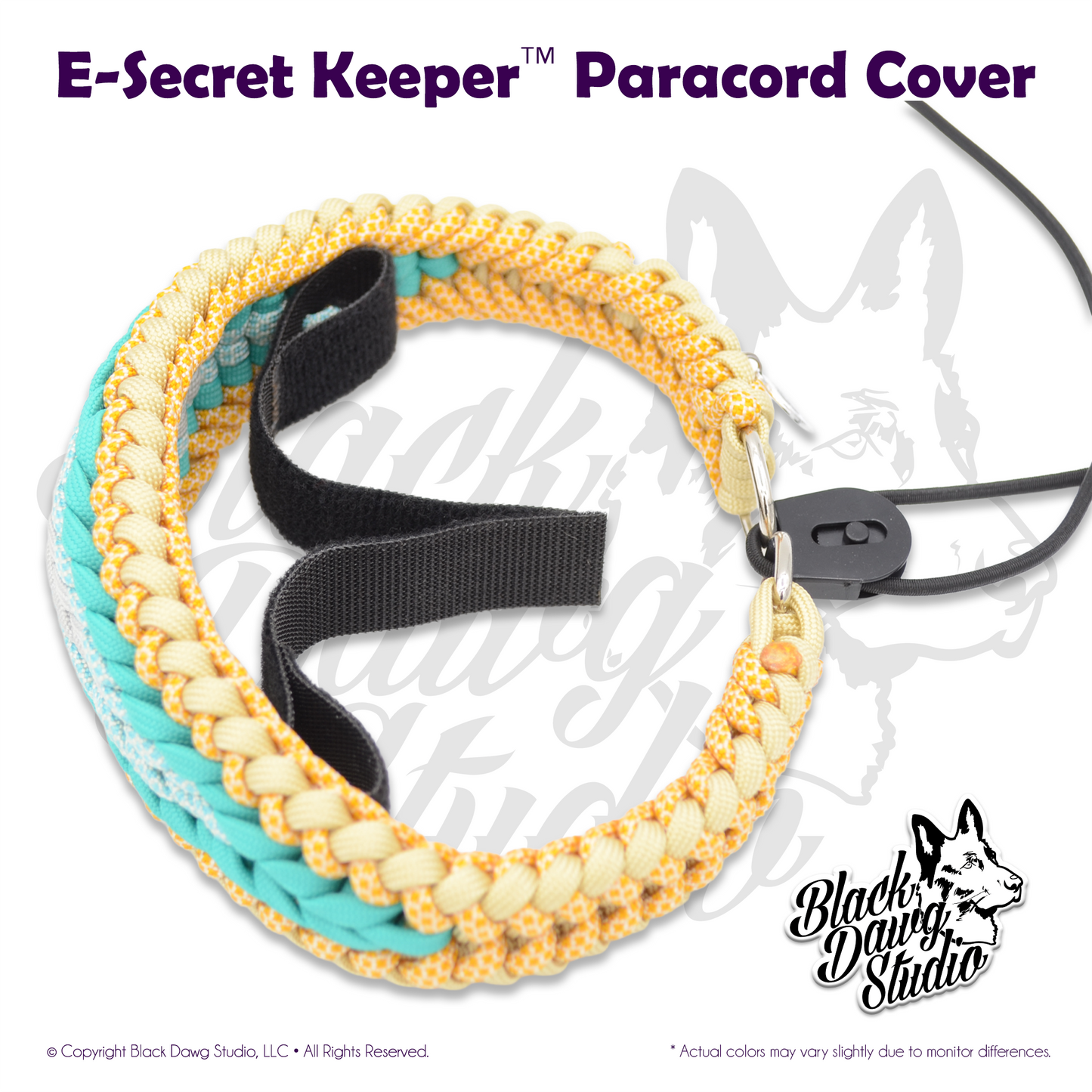 e-Secret Keeper Paracord Collar - Electric/Remote Training Collar Cover ***CUSTOM ORDER***