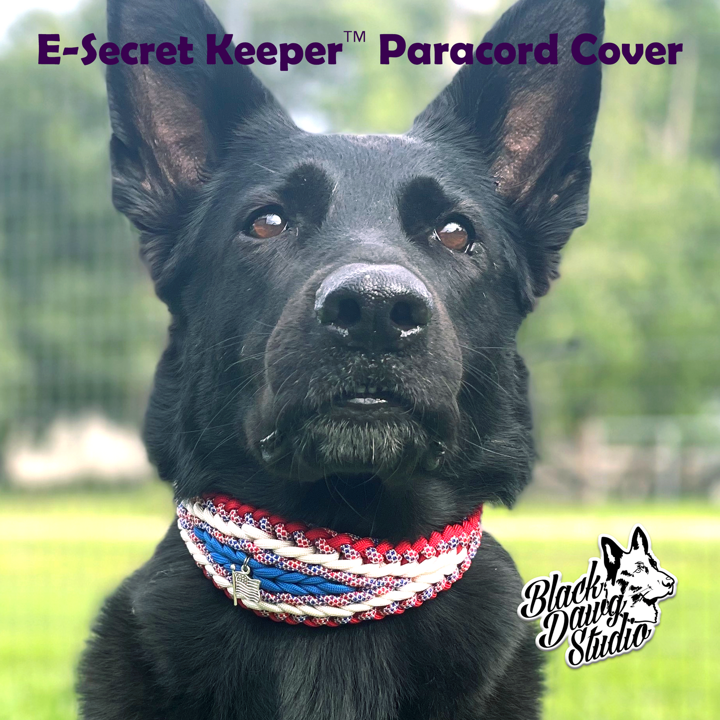 e-Secret Keeper Paracord Collar - Electric/Remote Training Collar Cover ***CUSTOM ORDER***