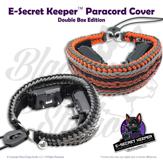 e-Secret Keeper Paracord Collar - Double Box Edition ***CUSTOM ORDER***