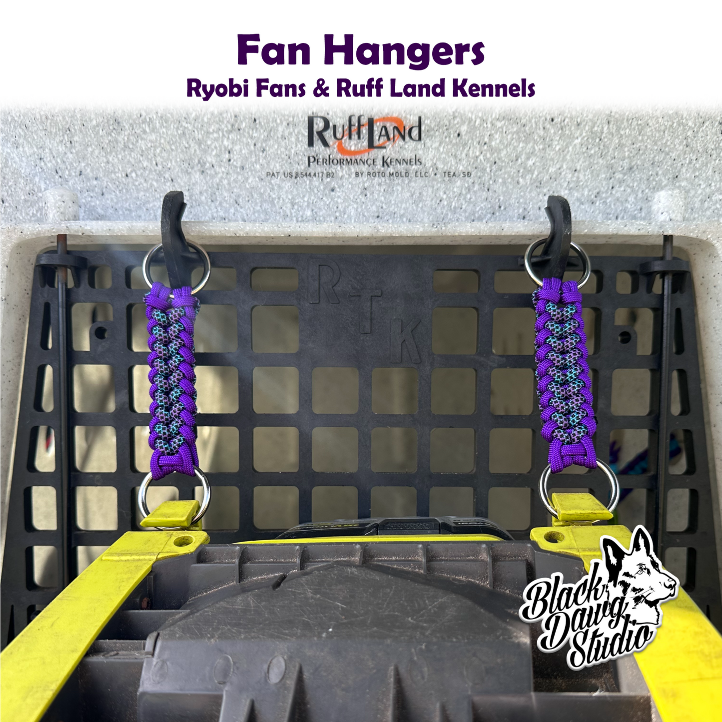 Fan Hanger for Ryobi Fans/Ruff Land Kennels
