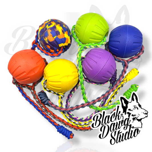 ParaFoam Floating Ball with Paracord Braided Handle