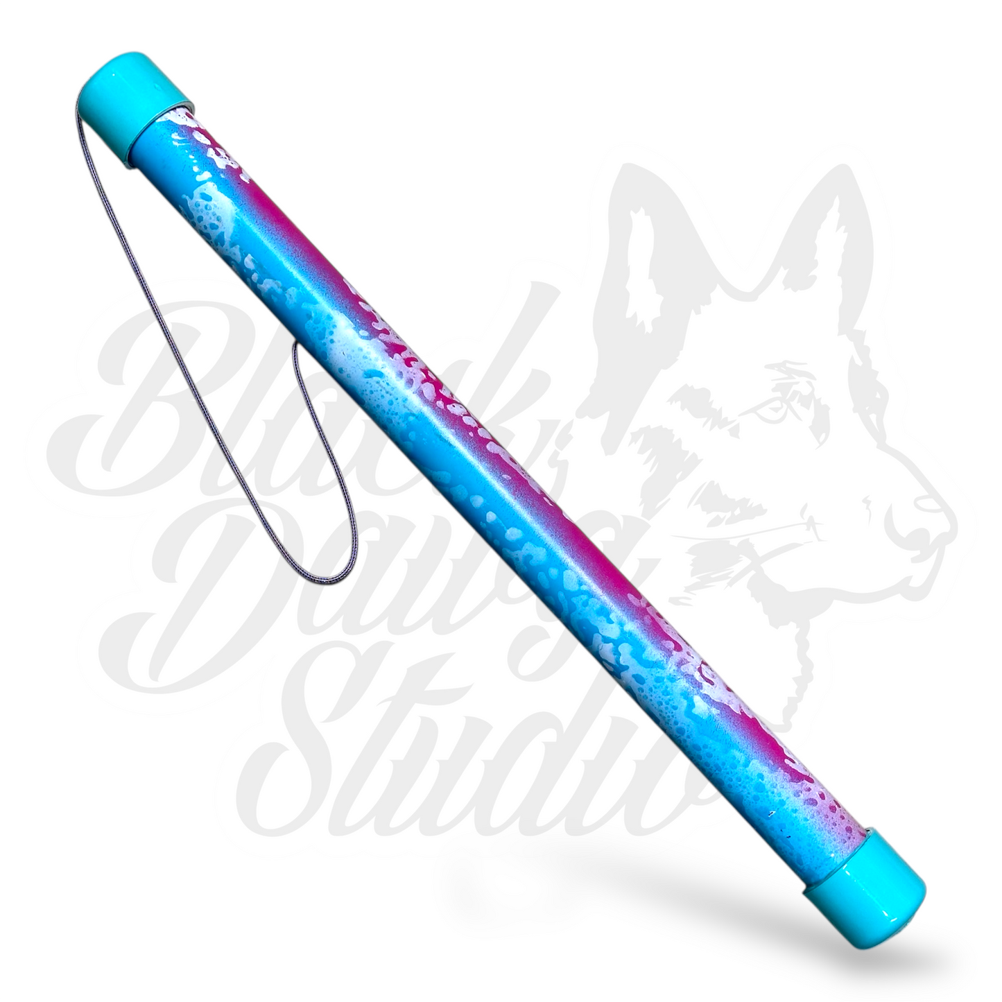 Tracking Flag Caddy | Turquoise/Purple/Pink Power Wash