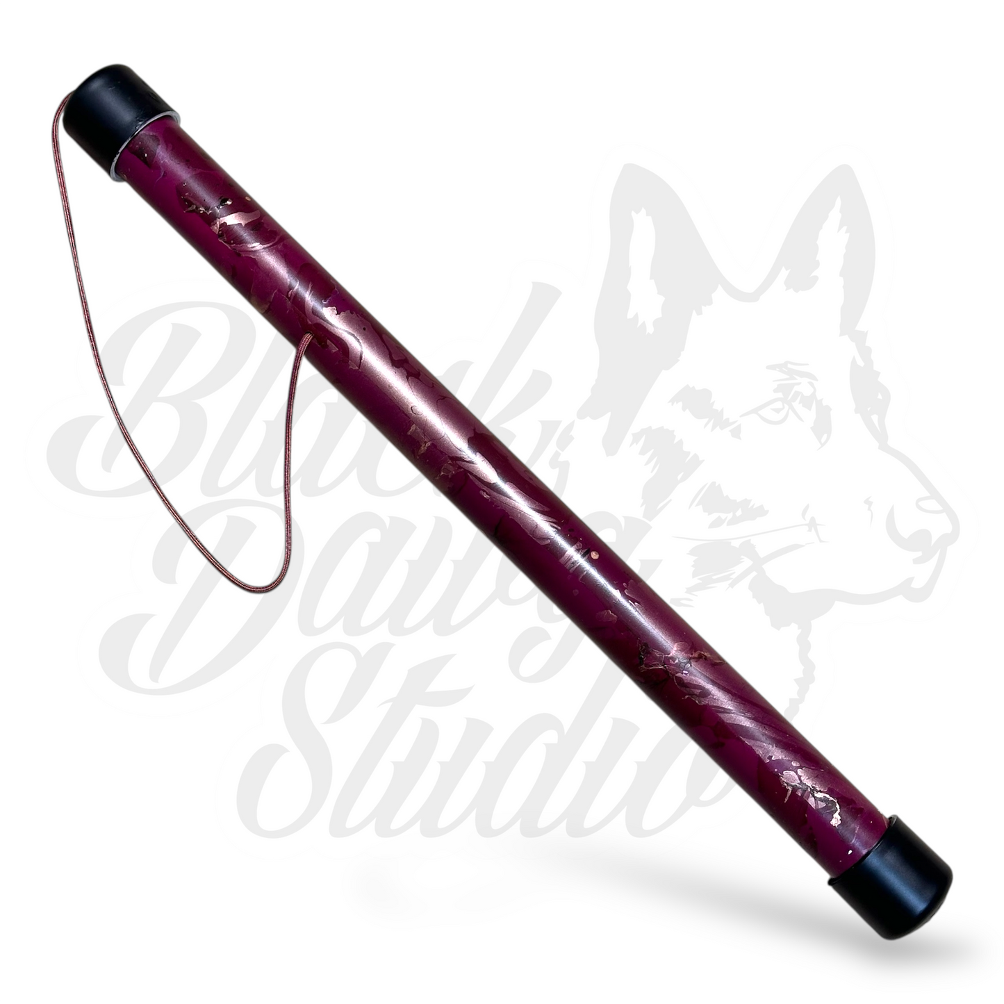 Tracking Flag Caddy | Burgundy/Black Hydro Dip