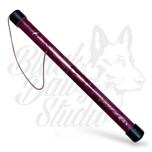 Tracking Flag Caddy | Burgundy/Black Hydro Dip