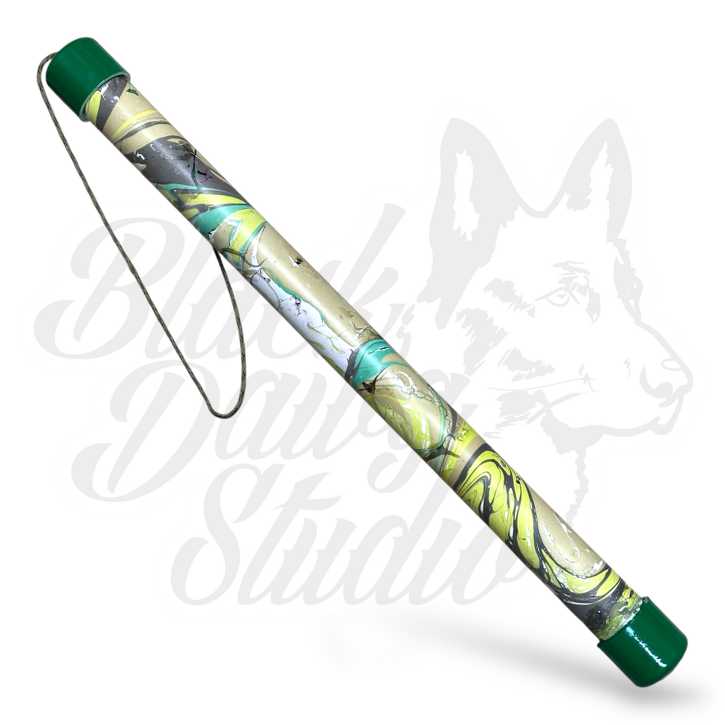 Tracking Flag Caddy | Green/Lime Hydro Dip