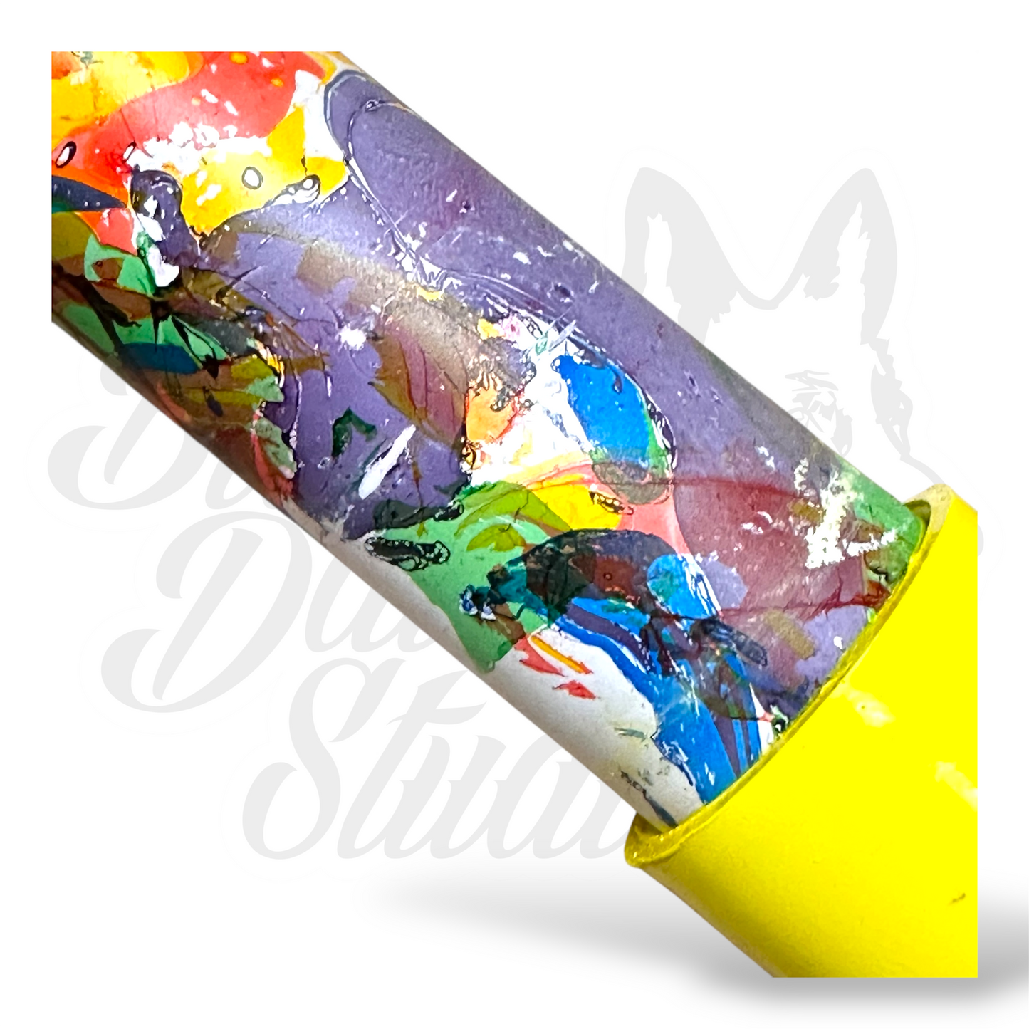 Tracking Flag Caddy | Rainbow Hydro Dip