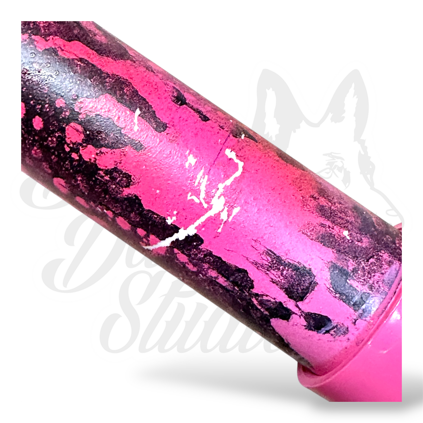 Tracking Flag Caddy | Pink/Black Power Wash