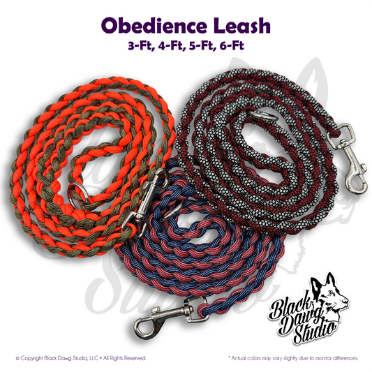 Paracord Obedience Dog Leash