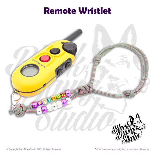 Beaded Paracord Remote I.D. Wristlet ***CUSTOM ORDER***