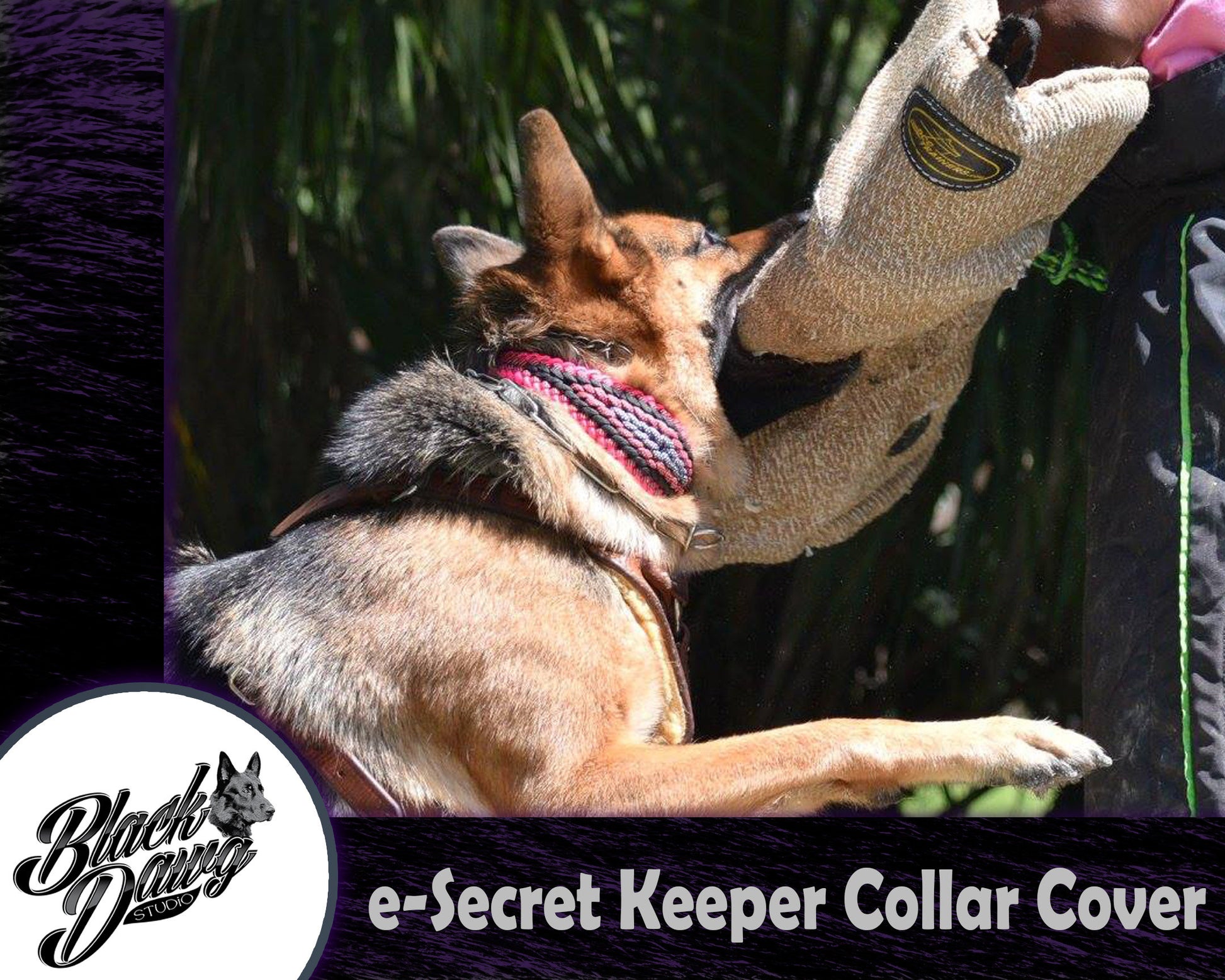 e-Secret Keeper Paracord Collar - Electric/Remote Training Collar Cover - Multi Camo, OD Green, Multi Camo, Black, and Neon Orange