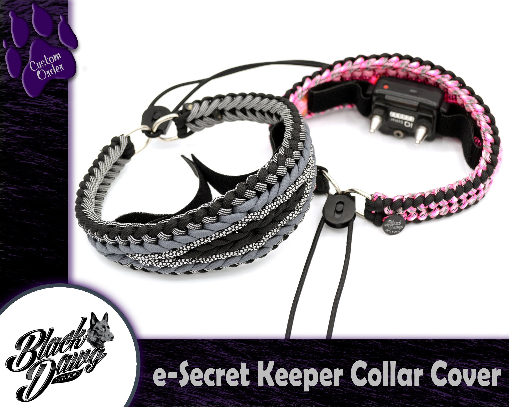 e Secret Keeper Paracord Collar Electric Remote Training Collar