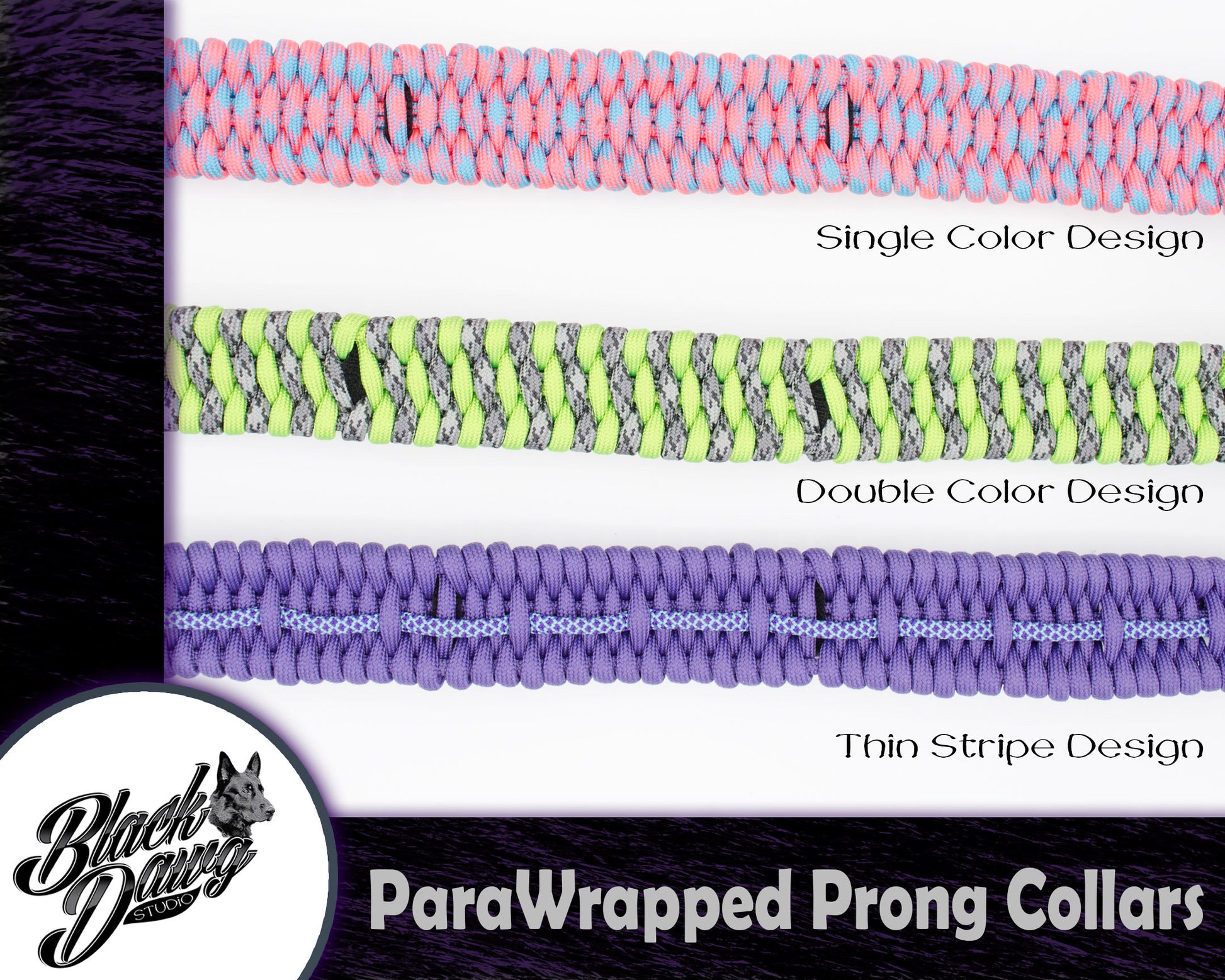 ParaWrapped Prong/Pinch Collar ***CUSTOM ORDER***